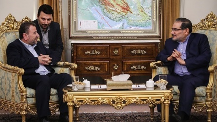 علی شمخانی سےحماس کے رہنما کی ملاقات 