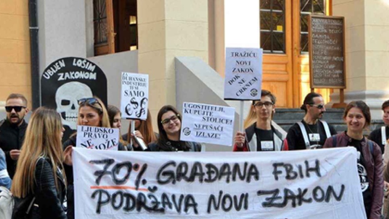 Sarajevo: Zakon o kontroli i ograničenoj upotrebi duhana podijelio javnost u FBiH