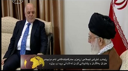 ڕێبەری مەزنی شۆڕشی ئیسلامی: ڕەمزی سەرکەوتنەکانی ئەم دواییەی عێراق یەکگرتن و پشتیوانی کردن لە لاوانی بڕودارو بوێرە