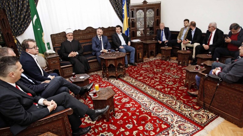 Delegacija SDP-a u posjeti Rijasetu Islamske zajednice BiH