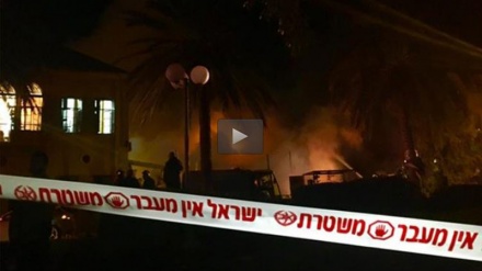 ئاگر گرتنی   بینایەک لە باشووری تەلەبیب بووە هۆی   بریندار بوونی 24 کەس 