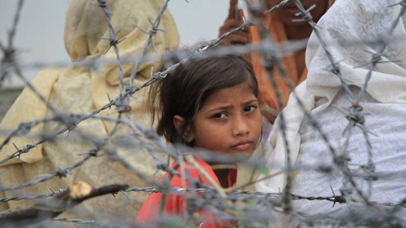 روہنگیا مسلمانوں کو روکنے کے لئے ہندوستانی فوج ہائی الرٹ 