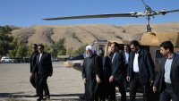 Predsjednik Irana posjetio zemljotresom pogođena područja Kermanšaha
