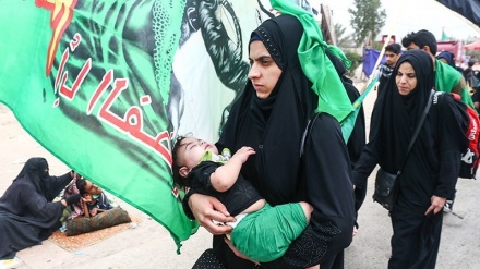 زائرین حسینی کے حوصلوں سے  پیری اور جسمانی کمزوری شکست کھا گئي