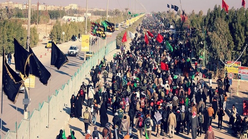 عراق و ایران میں اربعین حسینی کے زائرین کی آمد کا سلسلہ جاری