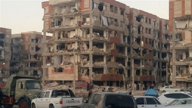 Oštećene zgrade - Kermanšah