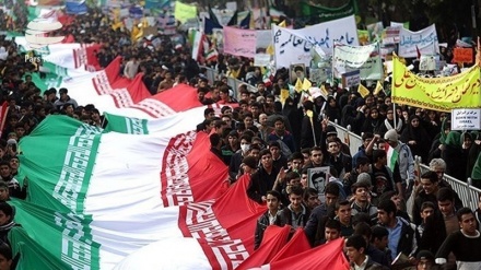 ایران میں عالمی سامراج کے خلاف زبردست مظاہرے