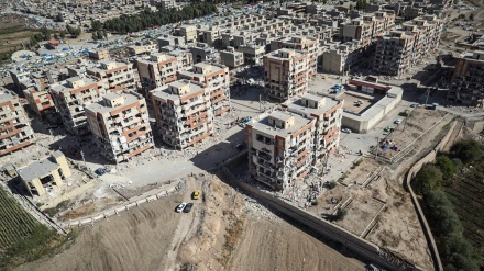 Zračni snimci štete od zemljotresa u gradu Sarpole Zahab