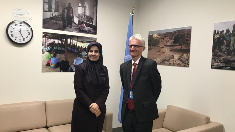 İran prezidentinin müavini BMT baş katibinin müavini ilə görüşüb