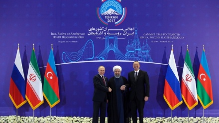 دوهەمین دانشتنی سێ قۆڵی ئێران و روسیا و کۆماری ئازەربایجان لە تاران 
