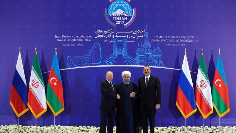 دوهەمین دانشتنی سێ قۆڵی ئێران و روسیا و کۆماری ئازەربایجان لە تاران 