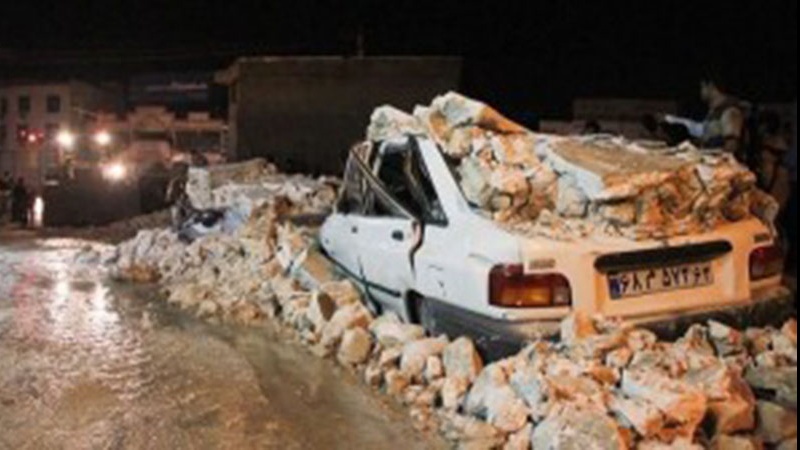 ایران میں زلزلہ، 207 افراد جاں بحق