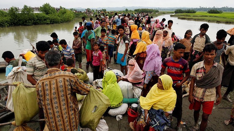 روہنگیا مسلمانوں پرتشدد کے خلاف مذمتی قرارداد منظور