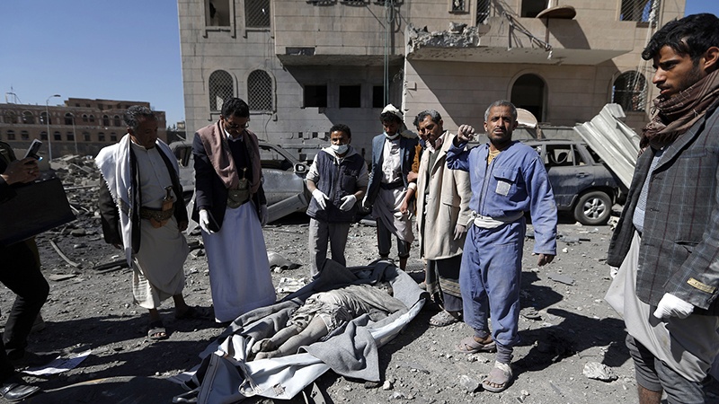 یمن پر سعودی جارحیت، متعدد شہری شہید و زخمی 
