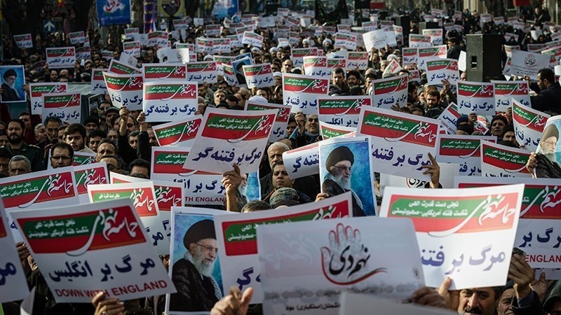  ایران کے شہرتبریزمیں 9 دی کی مناسبت سے نکالے جانے والے جلوس کی جھلکیاں 