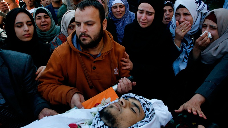 صیہونی جارحیت ایک فلسطینی شہید