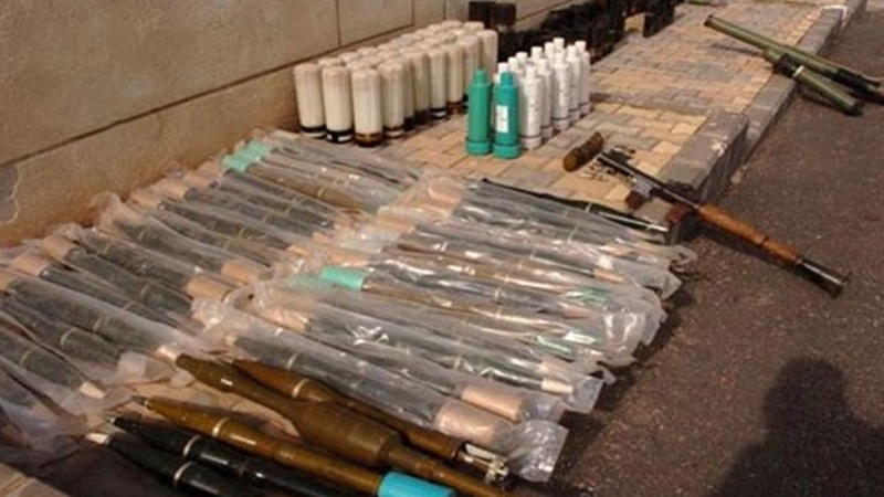 شام کے بعض علاقوں میں امریکی ہتھیاروں کا انکشاف