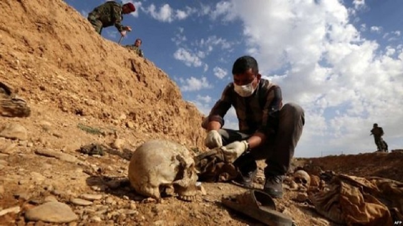 عراق کے شہر سنجار میں اجتماعی قبر دریافت  