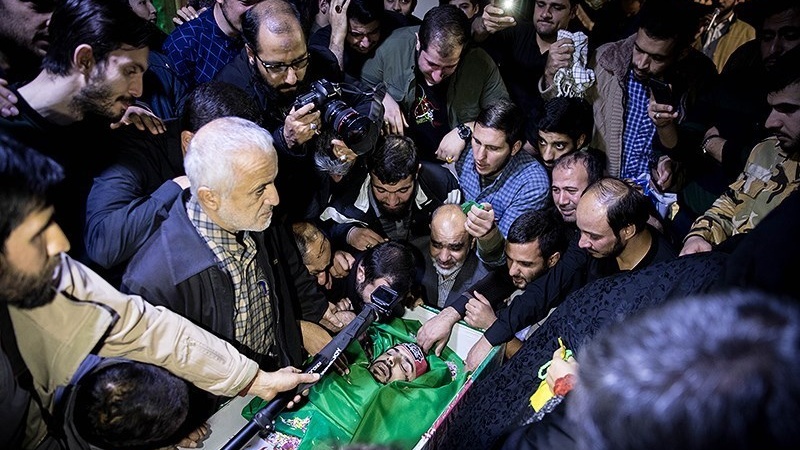 مدافع حرم شہید مهدی قره محمدی کا آخری دیدار 