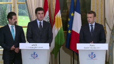 وتەبێژی عەبادی: قسەکانی مەکرۆن، دەستێوەردان لەکاروباری ئێراقە