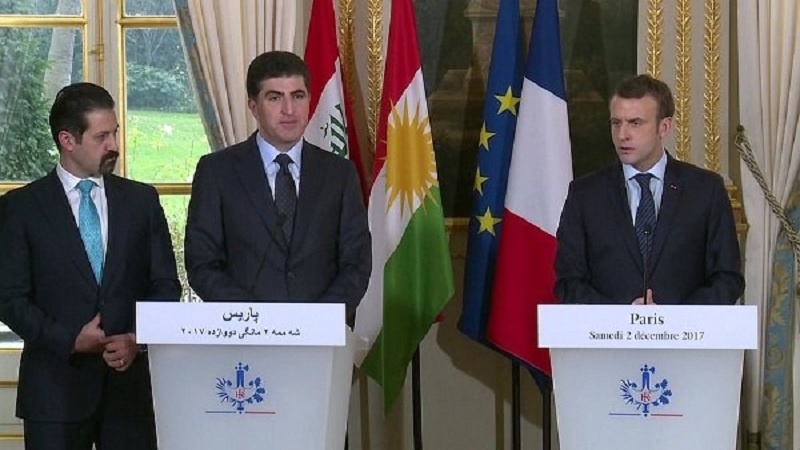 وتەبێژی عەبادی: قسەکانی مەکرۆن، دەستێوەردان لەکاروباری ئێراقە