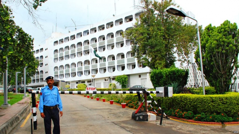 ہندوستانی قائم مقام ڈپٹی ہائی کمشنر پاکستانی دفتر خارجہ میں طلب