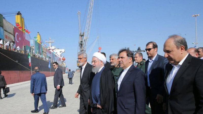 چابہار بندرگاہ سے ایران کے ھمسایہ ملکوں کیلئے سستے داموں مصنوعات کی فراہمی