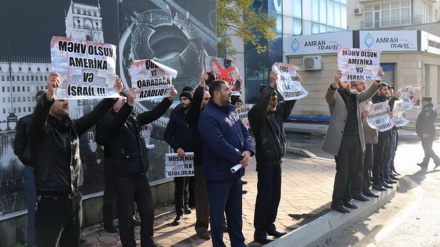 Bakıda ABŞ səfirliyi qarşısında etriaz aksiyası keçirilib 