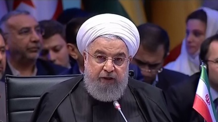 اوآئی سی کے ہنگامی سربراہی اجلاس سے صدر ڈاکٹر حسن روحانی کا خطاب            