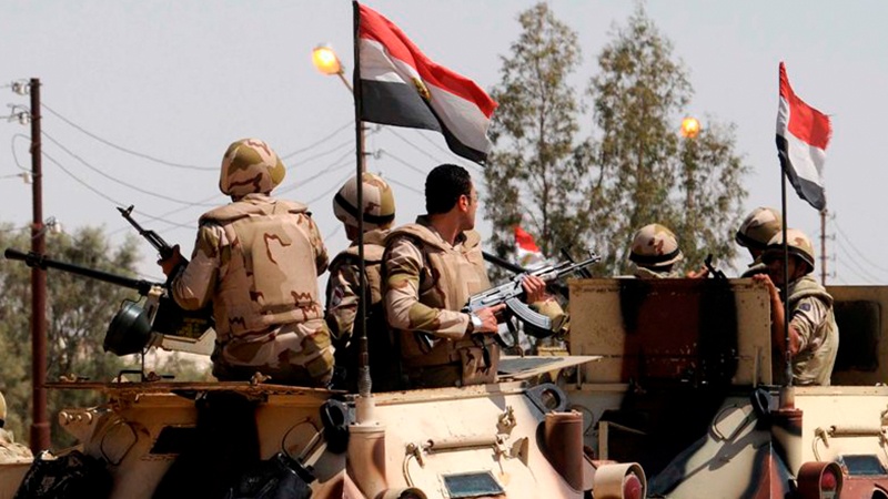 مصر میں جھڑپ، 18 مسلح افراد ہلاک