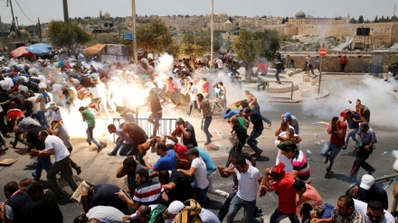صیہونی فوجیوں کی فلسطینی علاقوں میں جارحیت