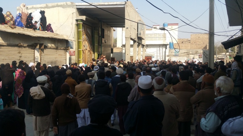 شیعہ مسلمانوں کی ٹارگٹ کلنگ کے خلاف مظاہرہ
