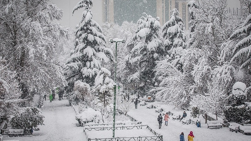   جوانییەکان و گرفتەکانی بارینی بەفر لە تاران و باکووریی ئێران