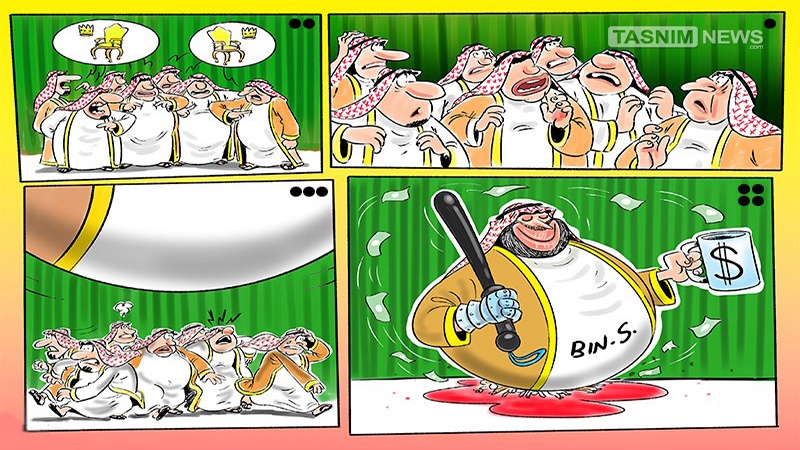 آل سعود = محمد بن سلمان! ۔ کارٹون