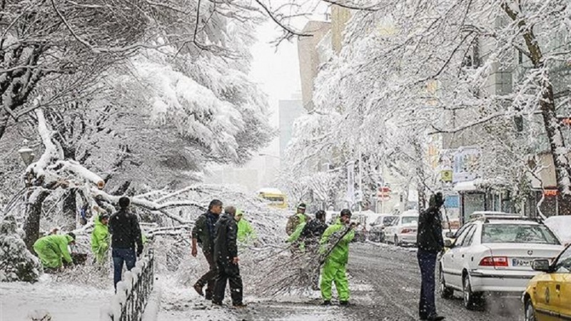 مغربی و شمالی ایران میں شدید برفباری