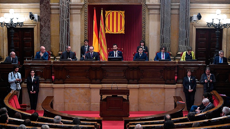Bir separatçı Kataloniya parlamentinin sədri olub