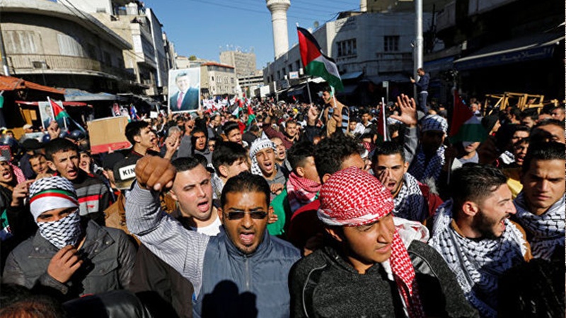 Fələstinlilərin Trampa qarşı aksiyaları davam edir