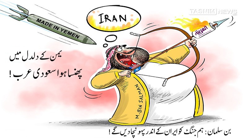 دلدل میں پھنسی آل سعود کی نئی آرزو ! ۔ کارٹون