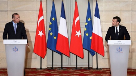 چاوپێکەوتنی سەرانی تورکیاو فەڕانسە لە پاریس