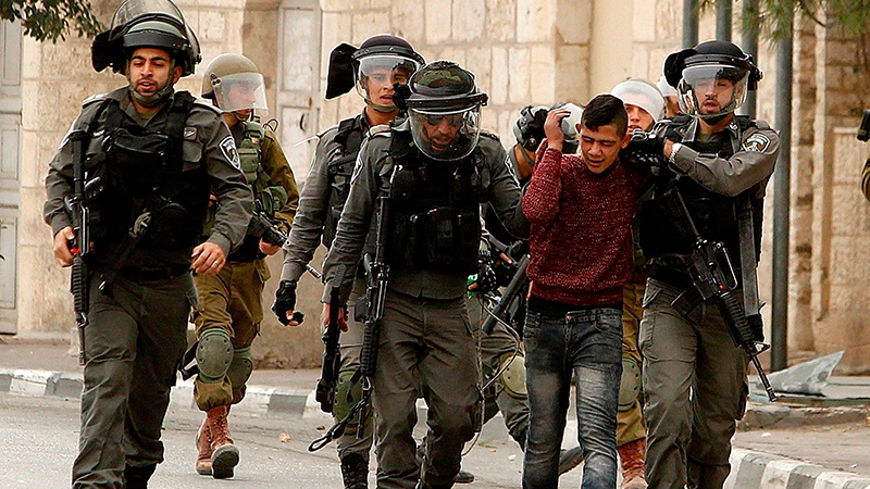اسرائیلی فوجیوں نے پانچ فلسطینیوں کو اغوا کرلیا
