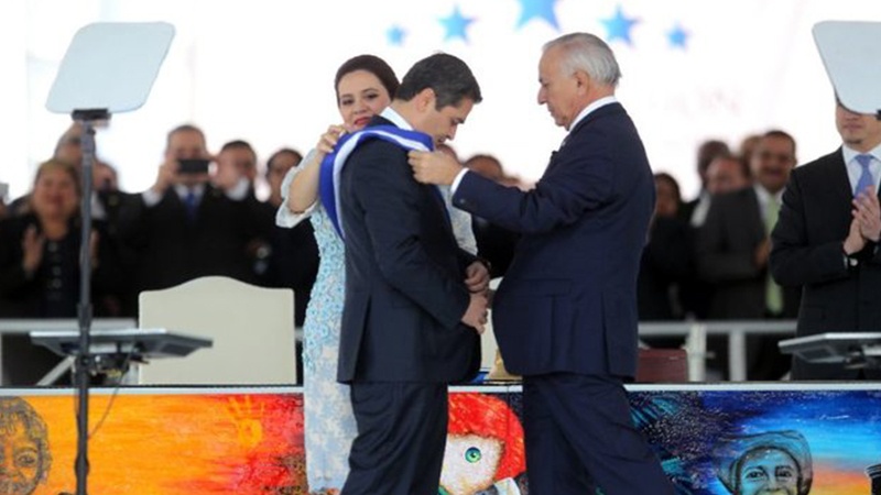 ABŞ-ın Hondurasın yeni prezidentinə dəstək verməsinə etiraz edilib
