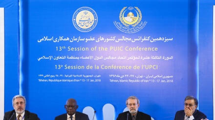تہران اجلاس میں مختلف مسلم ملکوں کے اسپیکروں کا خطاب 