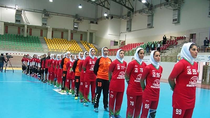 ایشیائی خواتین ہینڈبال مقابلوں میں ایران فاتح