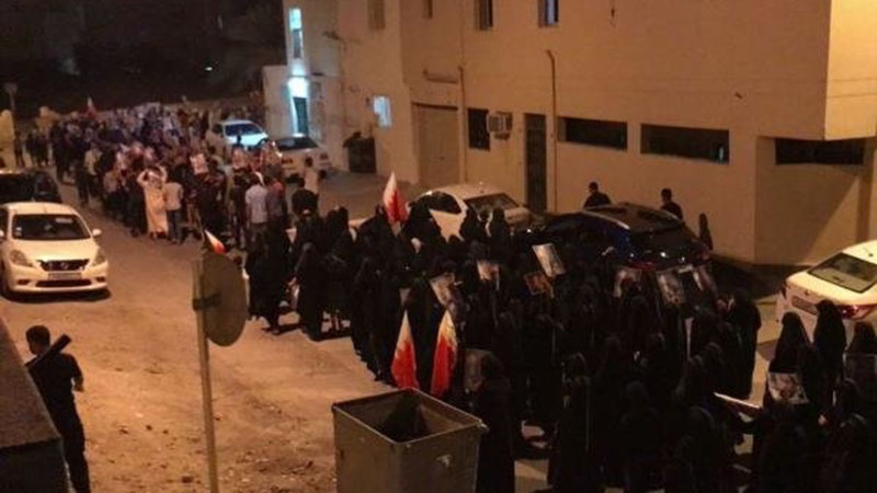 بحرین میں آمریت مخالف تحریک کی سالگرہ پر مظاہرے