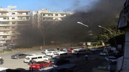 دہشت گردوں کے راکٹ حملے میں درجنوں شامی شہری جاں بحق و زخمی 