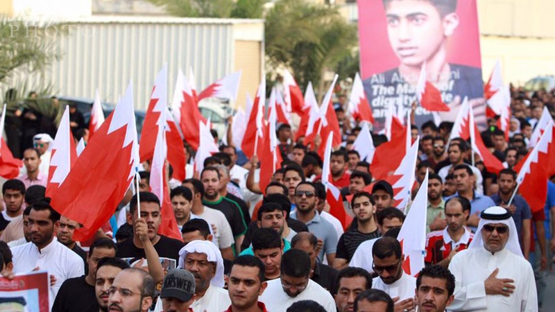بحرین میں آمریت مخالف مظاہرے 