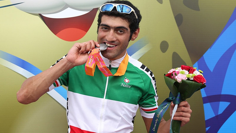 İranlı velosipedçi Asiya velosipedsürmə yarışlarında ikinci olub
