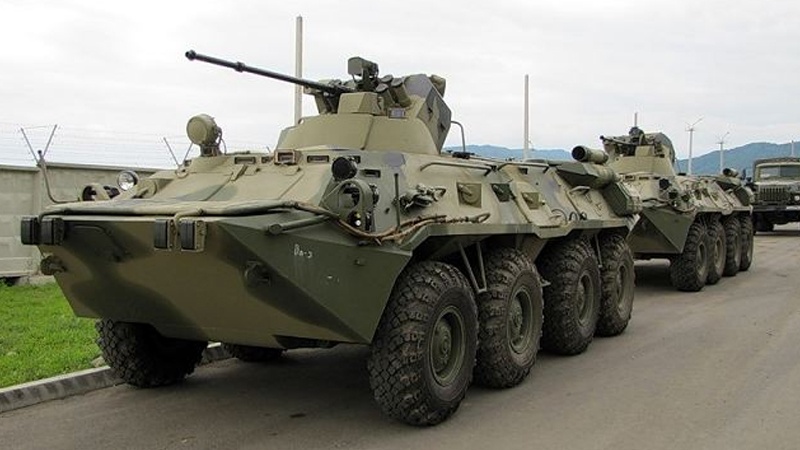 Naxçıvan silahlı qüvvələri rus zirehli texnikası ilə təchiz edilib