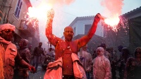 Festival praškastih boja u Grčkoj
