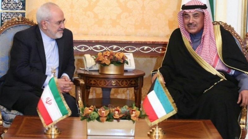 ایرانی وزیر خارجہ کی کویت کے وزیرخارجہ اور فیڈریکا موگرینی سے ملاقات